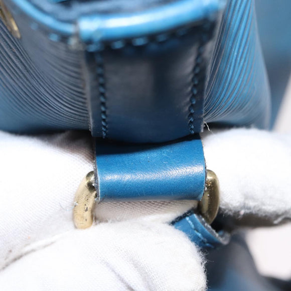 LOUIS VUITTON Epi Noe Shoulder Bag Toledo Blue M44005 LV Auth 155026