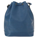LOUIS VUITTON Epi Noe Shoulder Bag Toledo Blue M44005 LV Auth 155026-2