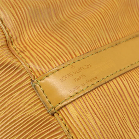 LOUIS VUITTON Epi Petit Noe Shoulder Bag Yellow M44109 LV Auth 155027