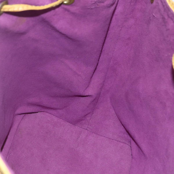 LOUIS VUITTON Epi Petit Noe Shoulder Bag Yellow M44109 LV Auth 155027