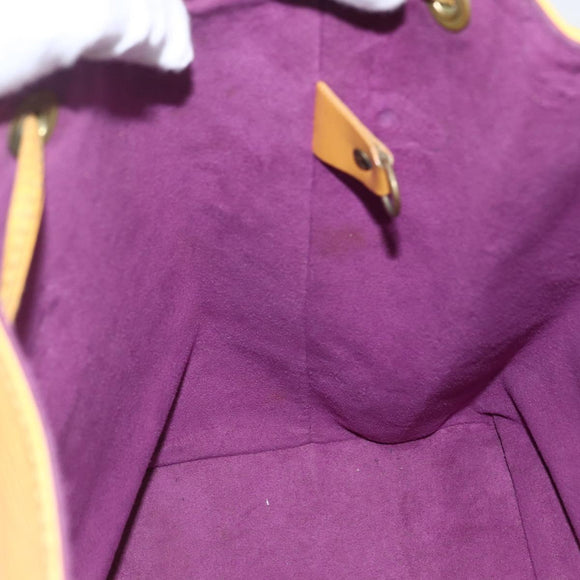 LOUIS VUITTON Epi Petit Noe Shoulder Bag Yellow M44109 LV Auth 155027