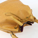 LOUIS VUITTON Epi Petit Noe Shoulder Bag Yellow M44109 LV Auth 155027-6