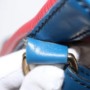 LOUIS VUITTON Epi Tricolor Noe Shoulder Bag Blue Red Green M44082 LV Auth 155028-22