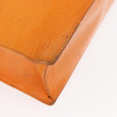 LOUIS VUITTON Epi Sac Plat Hand Bag Orange Mandarin M5274H LV Auth 155029-9