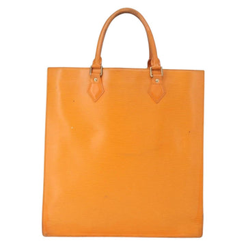 LOUIS VUITTON Epi Sac Plat Hand Bag Orange Mandarin M5274H LV Auth 155029 - 0