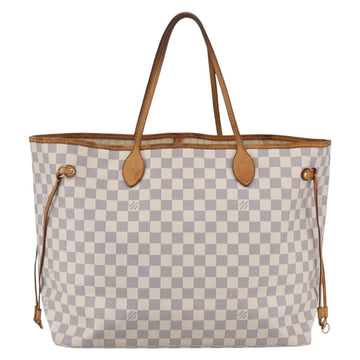 LOUIS VUITTON Damier Azur Neverfull GM Tote Bag N41360 LV Auth 155030 - 0