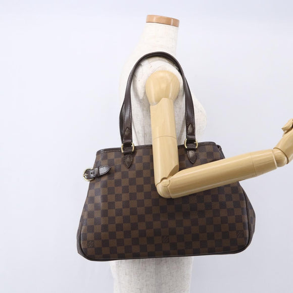 LOUIS VUITTON Damier Ebene Batignolles Horizontal Tote Bag SPO LV Auth 155032