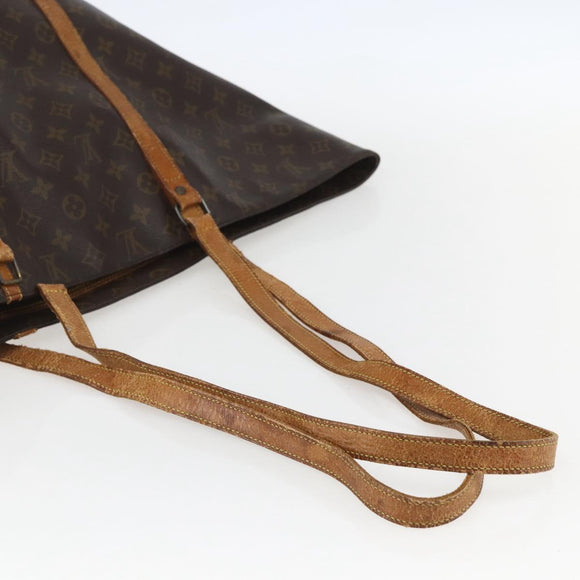 LOUIS VUITTON Monogram Sac Shopping GM Tote Bag M51110 LV Auth 155033