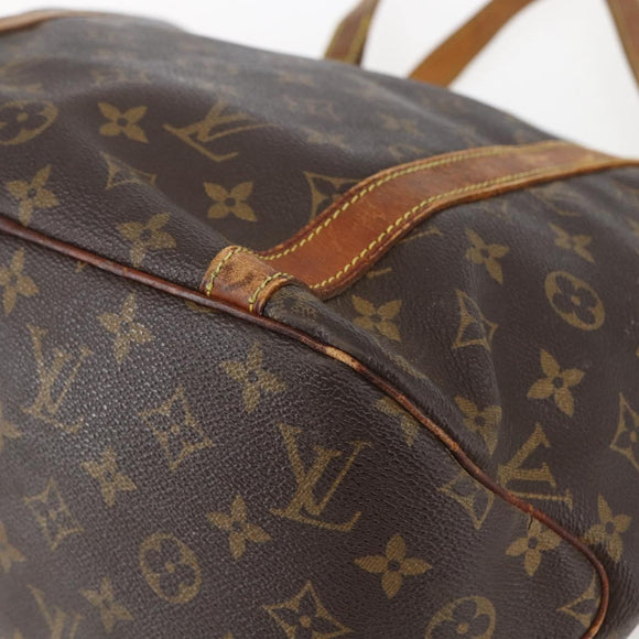 LOUIS VUITTON Monogram Sac Shopping Tote Bag M51108 LV Auth 155034