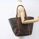 LOUIS VUITTON Monogram Sac Shopping Tote Bag M51108 LV Auth 155034-24