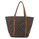LOUIS VUITTON Monogram Sac Shopping Tote Bag M51108 LV Auth 155034-3