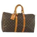 LOUIS VUITTON Monogram Keepall 45 Boston Bag M41428 LV Auth 155039-1