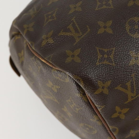 LOUIS VUITTON Monogram Speedy 30 Hand Bag M41526 LV Auth 155040