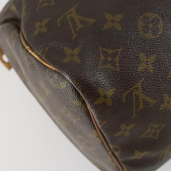 LOUIS VUITTON Monogram Speedy 30 Hand Bag M41526 LV Auth 155040