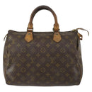 LOUIS VUITTON Monogram Speedy 30 Hand Bag M41526 LV Auth 155040-13