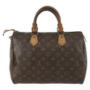 LOUIS VUITTON Monogram Speedy 30 Hand Bag M41526 LV Auth 155040-2