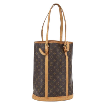 LOUIS VUITTON Monogram Bucket GM Shoulder Bag M42236 LV Auth 155041