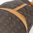 LOUIS VUITTON Monogram Bucket GM Shoulder Bag M42236 LV Auth 155041-9