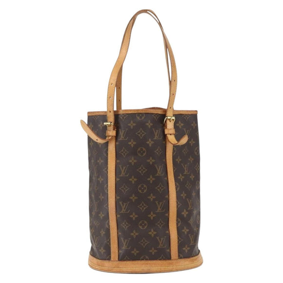 LOUIS VUITTON Monogram Bucket GM Shoulder Bag M42236 LV Auth 155041