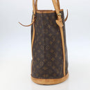 LOUIS VUITTON Monogram Bucket GM Shoulder Bag M42236 LV Auth 155041-3