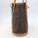LOUIS VUITTON Monogram Bucket GM Shoulder Bag M42236 LV Auth 155041-4