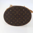 LOUIS VUITTON Monogram Bucket GM Shoulder Bag M42236 LV Auth 155041-5