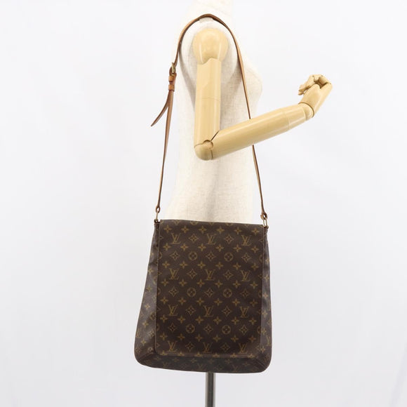 LOUIS VUITTON Monogram Musette Shoulder Bag M51256 LV Auth 155042
