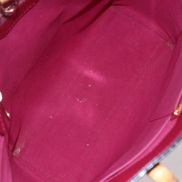 LOUIS VUITTON Monogram Vernis Catalina NS Bag Rose Andian M90013 LV Auth 155043