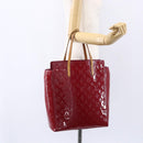 LOUIS VUITTON Monogram Vernis Catalina NS Bag Rose Andian M90013 LV Auth 155043-21