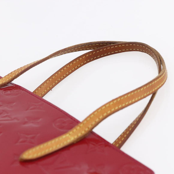 LOUIS VUITTON Monogram Vernis Catalina NS Bag Rose Andian M90013 LV Auth 155043