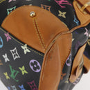 LOUIS VUITTON Monogram Multicolor Claudia Hand Bag Black M40194 LV Auth 155044-15