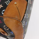 LOUIS VUITTON Monogram Multicolor Claudia Hand Bag Black M40194 LV Auth 155044-16