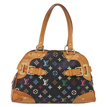 LOUIS VUITTON Monogram Multicolor Claudia Hand Bag Black M40194 LV Auth 155044 - 0