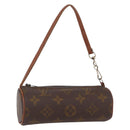 LOUIS VUITTON Monogram Papillon Pouch Vintage LV Auth 155045-1