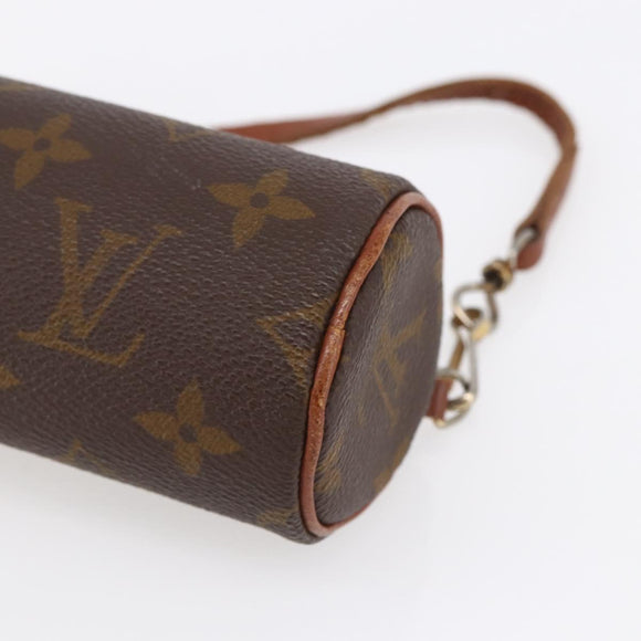 LOUIS VUITTON Monogram Papillon Pouch Vintage LV Auth 155045