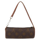 LOUIS VUITTON Monogram Papillon Pouch Vintage LV Auth 155045-2