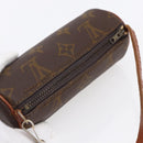 LOUIS VUITTON Monogram Papillon Pouch Vintage LV Auth 155045-6