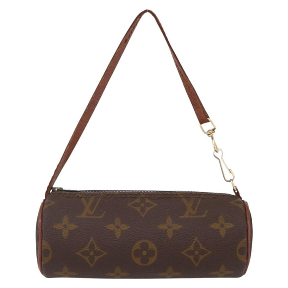 LOUIS VUITTON Monogram Papillon Pouch Vintage LV Auth 155046
