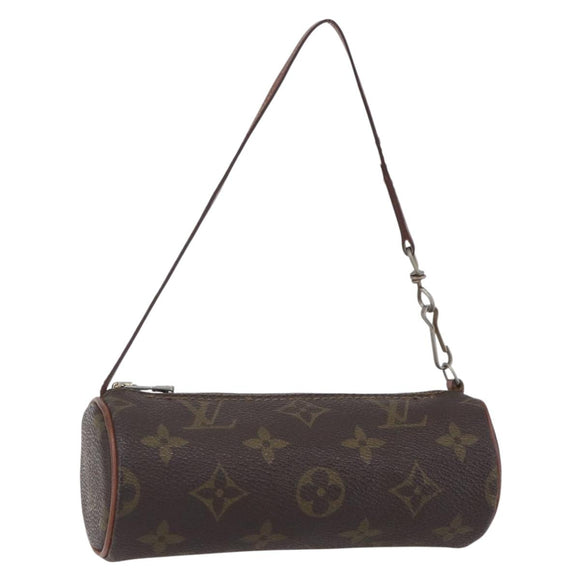 LOUIS VUITTON Monogram Papillon Pouch LV Auth 155047