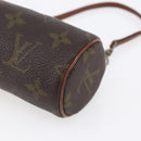 LOUIS VUITTON Monogram Papillon Pouch LV Auth 155047-14
