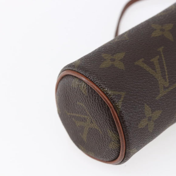 LOUIS VUITTON Monogram Papillon Pouch LV Auth 155047