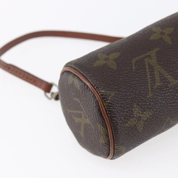 LOUIS VUITTON Monogram Papillon Pouch LV Auth 155047
