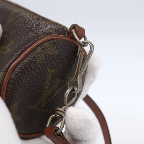 LOUIS VUITTON Monogram Papillon Pouch LV Auth 155047