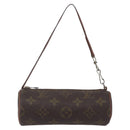 LOUIS VUITTON Monogram Papillon Pouch LV Auth 155047-13