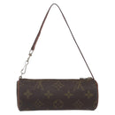 LOUIS VUITTON Monogram Papillon Pouch LV Auth 155047-2
