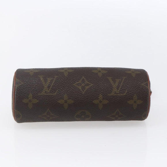 LOUIS VUITTON Monogram Papillon Pouch LV Auth 155047