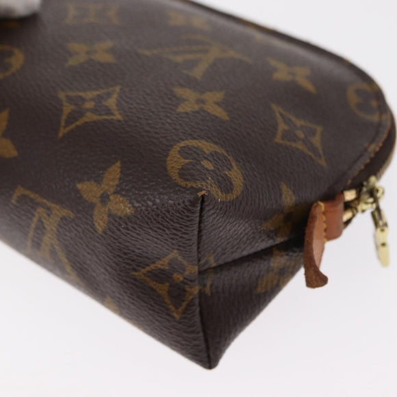 LOUIS VUITTON Monogram Pochette Cosmetic PM Pouch M43998 LV Auth 155048