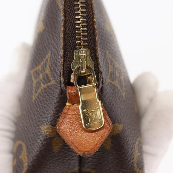LOUIS VUITTON Monogram Pochette Cosmetic PM Pouch M43998 LV Auth 155048