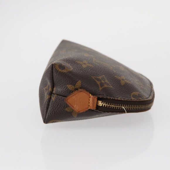 LOUIS VUITTON Monogram Pochette Cosmetic PM Pouch M43998 LV Auth 155048