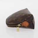 LOUIS VUITTON Monogram Pochette Cosmetic PM Pouch M43998 LV Auth 155048-4